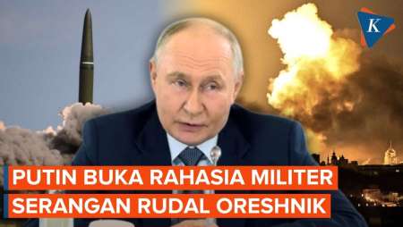 Putin Bocorkan Alasan Sebenarnya Rusia Tembakkan Rudal Oreshnik Ke Ukraina