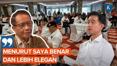 Purnawirawan TNI Usul Pemakzulan Gibran, Mahfud: Sah dan Elegan