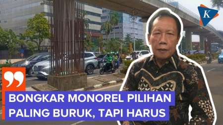 Ungkapan Hati Sutiyoso Soal Pembongkaran Tiang Monorel