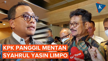 KPK Panggil Mentan Syahrul Yasin Limpo Hari Ini 