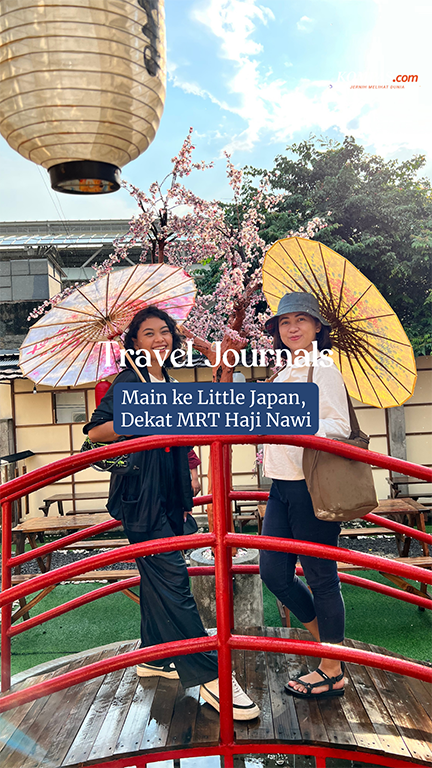 TRAVEL JOURNAL - Main ke Little Japan dekat MRT Haji Nawi, Tempatnya Gemes Banget!