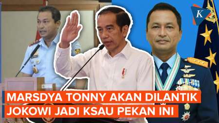 Jokowi Lantik Eks Ajudannya, Tonny Harjono Jadi KSAU pada Jumat Besok!