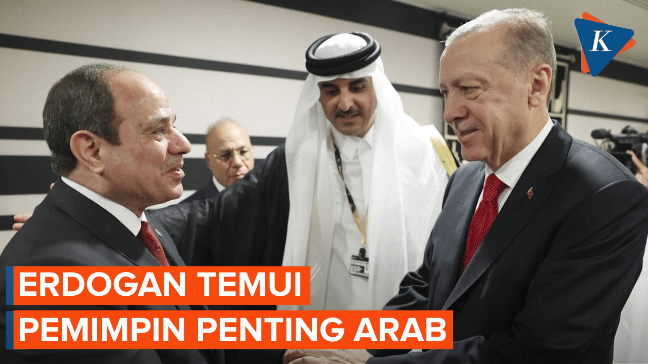 Sebelum Opening Ceremony Piala Dunia, Erdoğan Bertemu Pemimpin Penting Arab