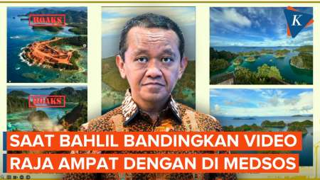[FULL] Bahlil Perlihatkan Video Raja Ampat, Bandingkan dengan di Medsos