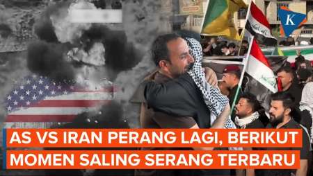 Detik-detik Adu Serangan Terbaru AS Vs Iran, Warga Irak Tangisi Korban Gempuran Saudi