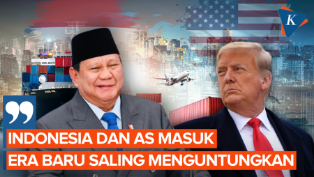 Trump Turunkan Tarif Indonesia, Prabowo Sebut Era Baru Perdagangan dengan AS Dimulai