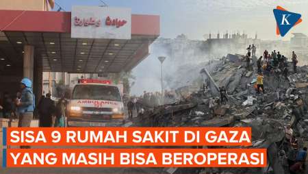 Tinggal 9 dari 35 Rumah Sakit di Gaza yang Masih…