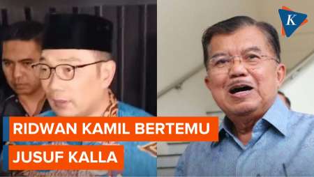 Jusuf Kalla Titip Pesan ke Ridwan Kamil soal Jakarta