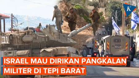 Israel Hancurkan Tepi Barat, Bersiap Dirikan Pangkalan Militer