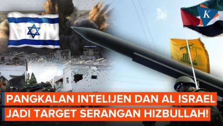 Gempur Israel! Hizbullah Targetkan Dua Pangkalan, Milik Intelijen dan AL