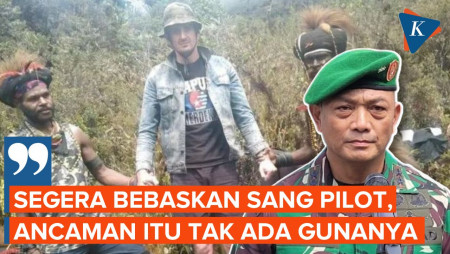 Pangdam XVII/Cenderawasih Minta KST Segera Bebaskan Pilot Susi Air