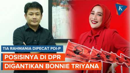 Tia Rahmania Dipecat PDI-P, Jatah DPR Jadi Milik Bonnie Triyana