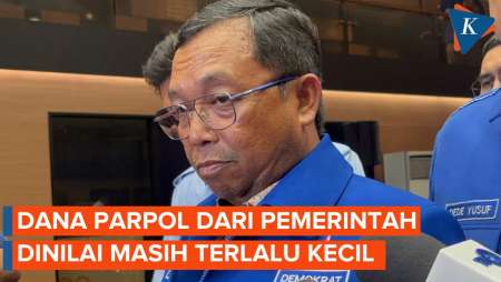 Demokrat Sebut Seribu Rupiah Per Suara Tidak Cukup Biayai Parpol