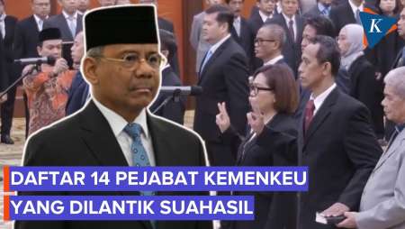 Daftar 14 Pejabat Kemenkeu Yang Dilantik Suahasil Nazara