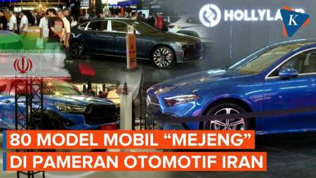 Iran Mampu Gelar Pameran Mobil Meski "Dicekik" Sanksi & Perang