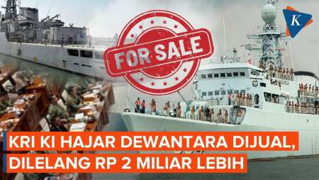 Tok! DPR "Restui" Kapal Perang KRI Ki Hajar Dewantara 364 Dijual