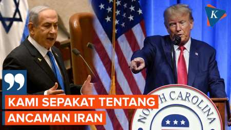 Netanyahu Sebut Trump Sepakat soal Potensi Ancaman Iran terhadap Israel