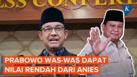 Anies Tanggapi Prabowo yang Was-was Diberi Nilai Rendah Saat Debat Kelima