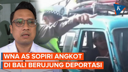 Warga Amerika yang Viral Sopiri Angkot di Bali Berakhir Dideportasi