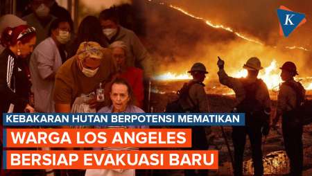  Kebakaran Los Angeles Berpotensi Kian Mematikan, Warga Bersiap Evakuasi Baru