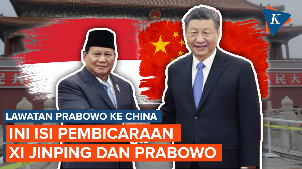 Isi Pembicaraan Xi Jinping dengan Prabowo di Beijing