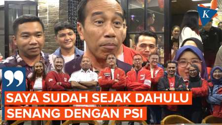 Jokowi Ngaku Suka PSI Sebelum Kaesang Jadi Ketum, Percaya Tembus Parlemen 2024