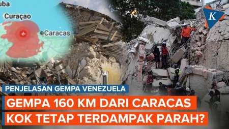 Gempa Jauh Dari Ibu Kota, Kenapa Caracas Terdampak Parah?