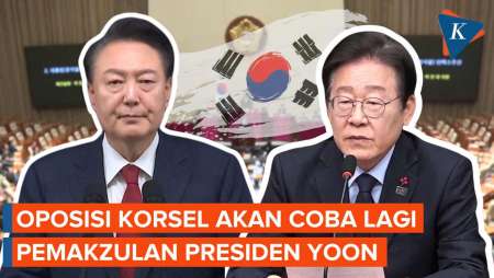 Oposisi Korsel Bakal Coba Lagi Upaya Pemakzulan Presiden Usai Gagal