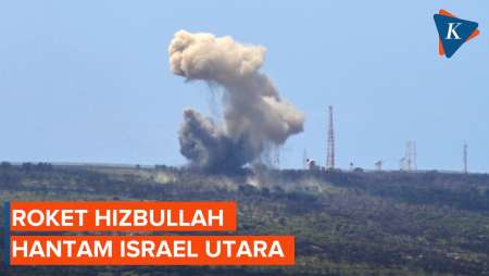 Hizbullah Balas Serangan Israel, Tembakan Puluhan Roket ke Israel Utara