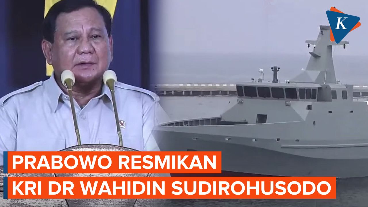 Prabowo Kukuhkan KRI Wahidin Jadi Kapal Bantu Rumah Sakit, Siap Tampung hingga 130 Pasien