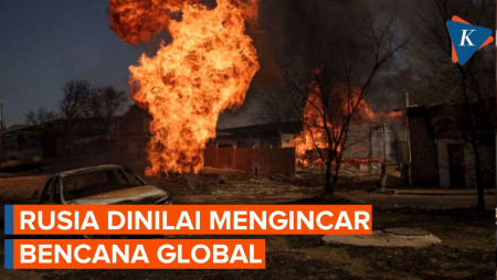Zelensky Sebut Rusia Berniat Ciptakan Bencana Global