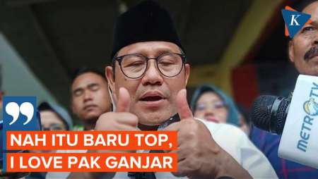 Mulai Mesra! Ganjar Usung Perubahan, Cak Imin: I Love Pak Ganjar