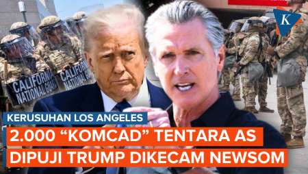 Kerusuhan Imigran LA: 2.000 Garda Nasional AS Dikerahkan, Gubernur California Sebut 