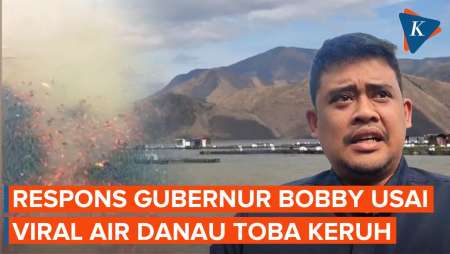 Viral Air Danau Toba Keruh, Begini Kata Gubernur Bobby Nasution...