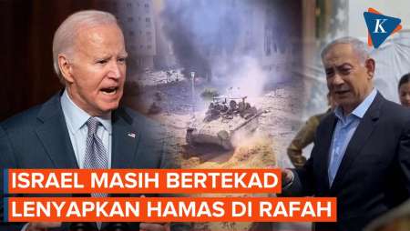 Netanyahu Tolak Permintaan Biden untuk Batalkan Serangan di Rafah Gaza