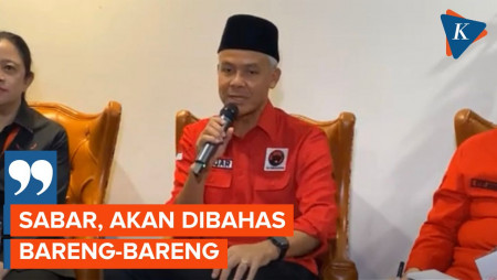 Jawaban Ganjar soal Sosok Cawapres yang Mendampinginya di Plipres 2024