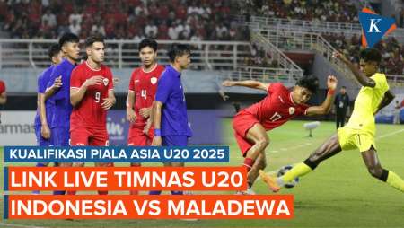 Jadwal Live Streaming Kualifikasi Piala Asia U20 Timnas Indonesia vs Maladewa