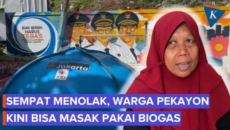 Awalnya Menolak Karena Takut Meledak, Warga Pekayon Kini Pakai Biogas