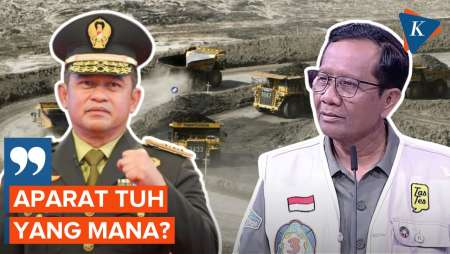 KSAD Beri Tanggapan Usai Mahfud MD Sebut Aparat Terlibat Tambang Ilegal