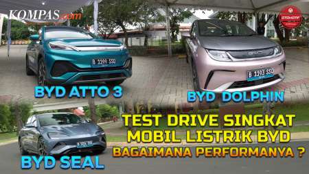 FIRST DRIVE | Line Up Mobil Listrik BYD Di Indonesia