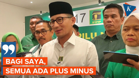 Soal Gugatan Batas Usia Capres-Cawapres, Sandiaga Uno 