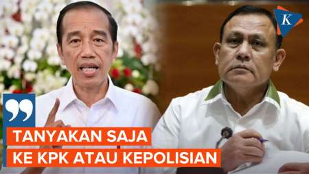 Respons Jokowi soal Pimpinan KPK Diduga Peras Mentan Syahrul Yasin…