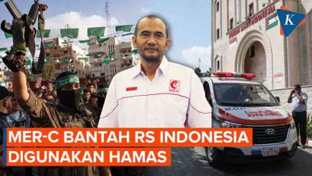 MER-C Bantah Tuduhan Israel soal RS Indonesia Dipakai Hamas