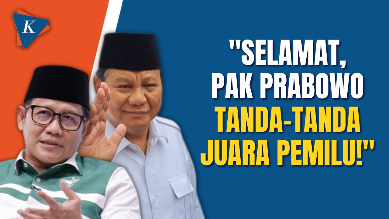Momen Cak Imin Sebut Prabowo Calon Juara Pemilu