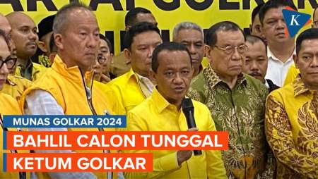 Bahlil Calon Tunggal Ketum Golkar, Munas Cuma Pengesahan