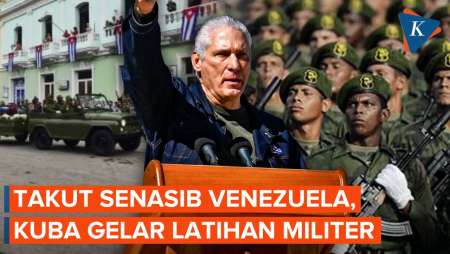 Takut Senasib Maduro, Presiden Kuba Gelar Latihan Militer Di Tengah Ancaman Trump