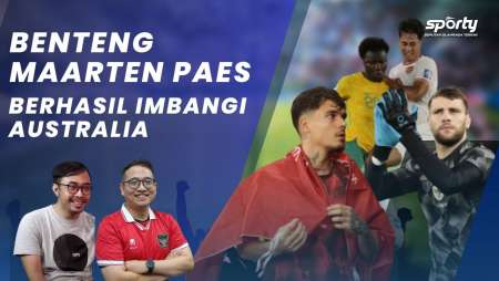 Review Pertandingan Indonesia VS Australia, Penyelamatan Gemilang Maarten Paes! -…