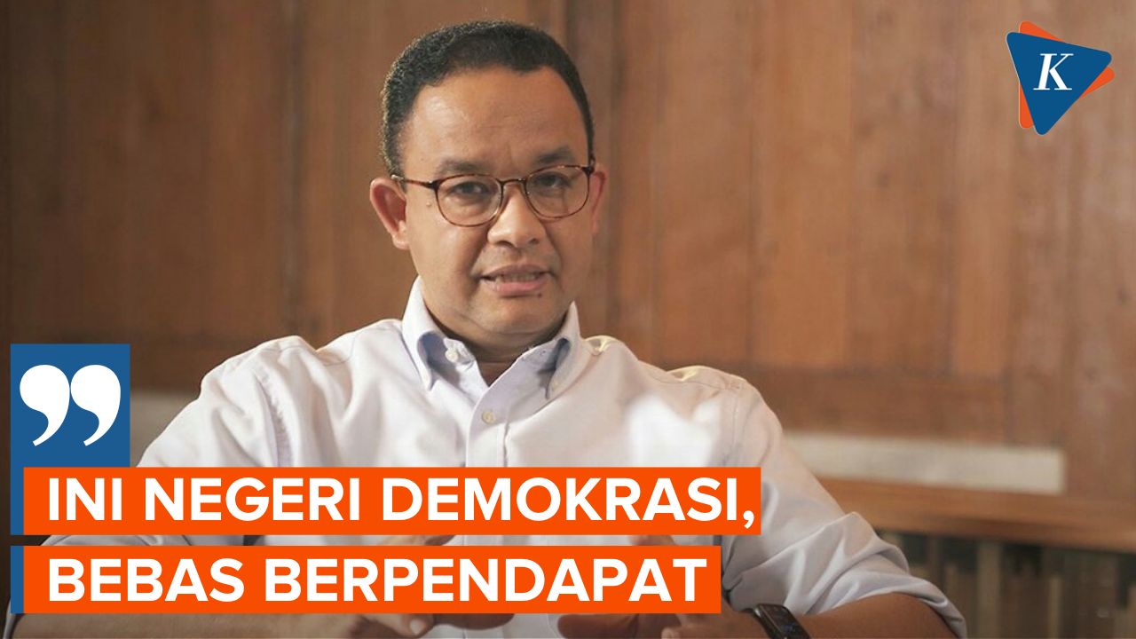 Respons Anies Baswedan Setelah Dilaporkan ke Bawaslu