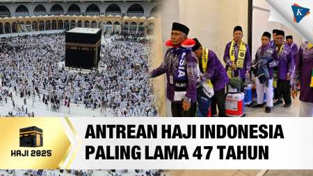 Lebih dari 5,4 Juta Pendaftar Calon Haji di Indonesia, Antre Paling Lama 47 Tahun