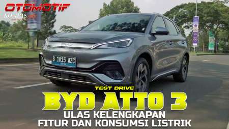 TEST DRIVE | BYD Atto 3 | Uji Fitur dan Konsumsi Listrik SUV Listrik BYD